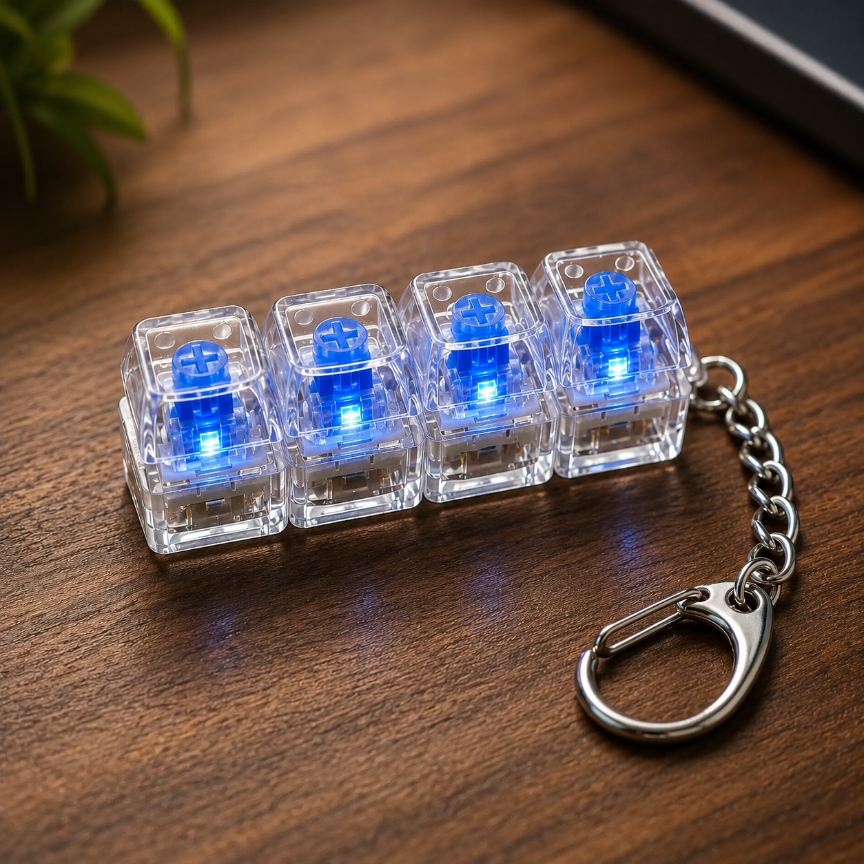 Mechanical Keyboard Switch Fidget Keychain