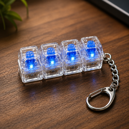 Mechanical Keyboard Switch Fidget Keychain